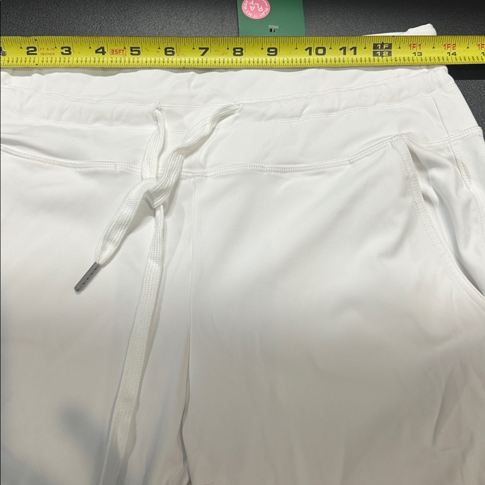 HALARA Crisp White Drawstring performance pants N… - image 5